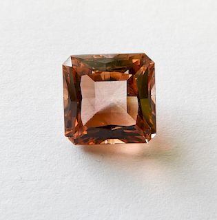 Square Faceted Pink Tourmaline - 5.70 Carat