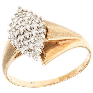 BOGO diamond 10K yellow gold ring.