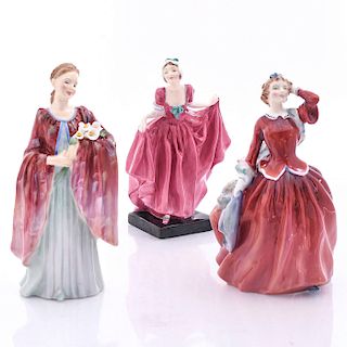 3 DOULTON FIGURINES; DELIGHT, BLITHE MORNING, OLIVIA