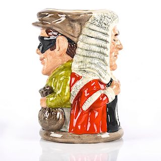 ROYAL DOULTON TOBY JUG, THE JUDGE AND THEIF D6988