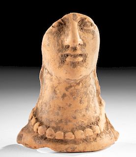 Western Greek Terracotta Votive Face Fragment
