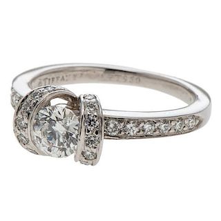Tiffany & Co. Diamond Ring in Platinum 