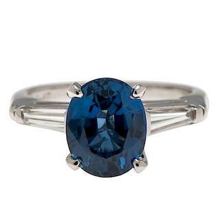 G.I.A. Certified Natural Sapphire Ring  