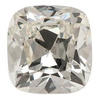 G.I.A. Certified 3.39 Carat Cushion Cut Diamond 