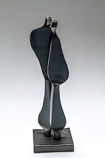 Boris Kramer "Quiet Encounter" Steel Sculpture