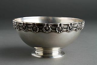Tiffany & Co. Silver "English King" Pattern Bowl