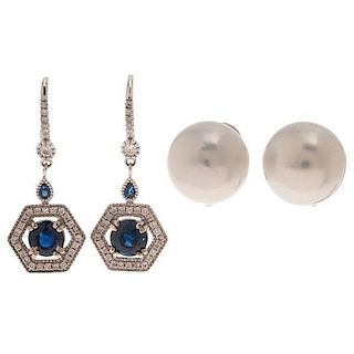 South Sea Pearls PLUS Sapphires and Diamonds 