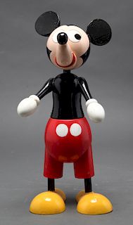 Mickey Mouse Vintage Wood Coin Bank
