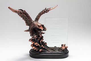 Miriam Colon NYC Award Eagle Composite Sculpture
