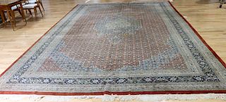 Large Vintage And Finely Hand Woven Roomsize