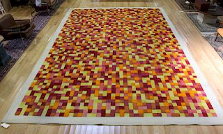 V'SOSKE. Large 100% Virgin Wool "8 Colors" Carpet.