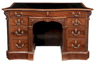Important Antique Carved Mahogany
