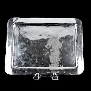 Mexican Sterling Silver Rectangular Tray