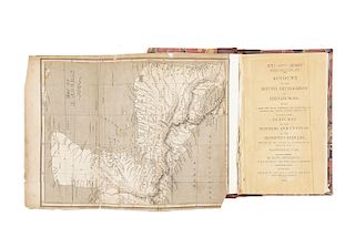 Henderson, George. An Account of the British Settlement of Honduras... London, 1809. Un mapa plegado.