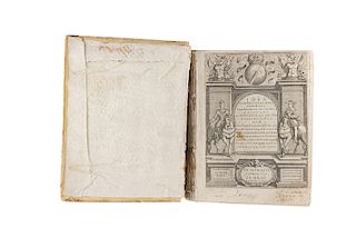Saavedra Fajardo, Diego de. Idea de vn Principe Politico Chistiano, Raprefentada en Cien emprefas. Milan, 1642.