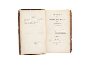 Mr. de Pradt. Concordato de la América con Roma. Paris: En la Librería de F. Rosa, 1827.