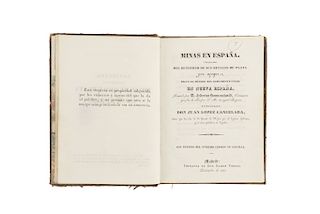 López Cancelada, Juan. Minas en España. Tratado del Beneficio de sus Metales de Plata por Azogue. Madrid: 1831.