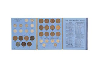 Mexico Five Centavo Collection 1905 to 1955. Racine, Wisconsin: Whitman Publishing Company, sin año.  8o. marquilla. 48...
