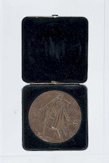 Saint Gaudens, Augustus - Barber, C. E. World's Columbian Exposition 1893. Medalla en bronce 75 mm