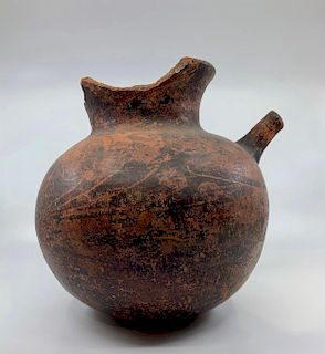 Redware Pottery Vessel