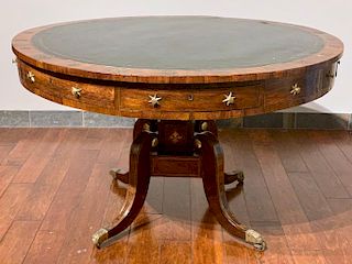 Regency Rosewood Drum Table, c.1810 Estimate TBD
