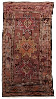 Dated Armenian Oushak Rug