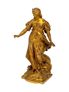 A French Gilt Bronze Figure