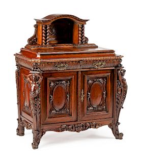 A French Renaissance Revival Cabinet 