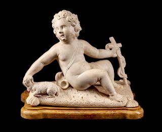 An Italian Marble Figure of a Boy