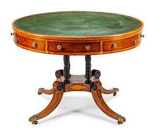 A Regency Mahogany Rent Table