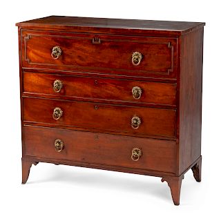 A Regency Mahogany Chest of Drawers 