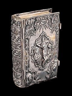 An Eastern European Silver-Mounted Pocket Book