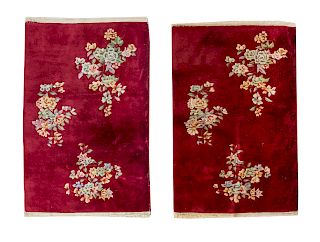 Two Chinese Wool Rugs