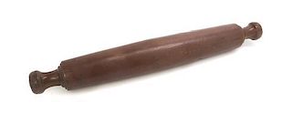 A Wood Rolling Pin, Length 18 inches.