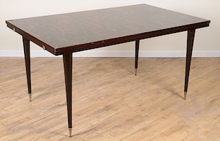 FRENCH MACASSAR DINING TABLE CIRCA 1950