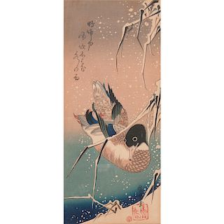 Woodblock after Hirsohige Utagawa (Japanese, 1797-1858) 