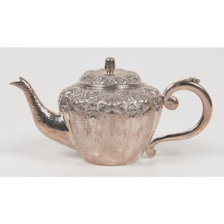 Japanese Export Silver Teapot