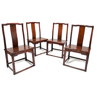 Chinese Late Ming Side Chairs