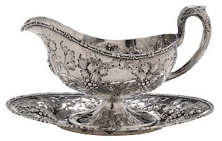 Baltimore Sterling Gravy Boat and