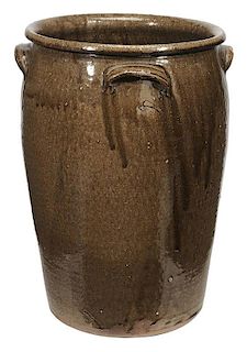 Southern Folk Pottery Jar