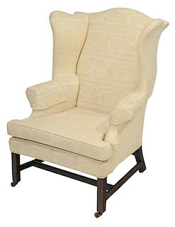 Period Chippendale Mahogany Easy Chair