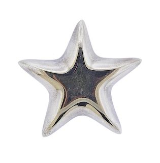 Tiffany &amp; Co Sterling Silver Star Brooch