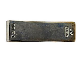 Tiffany &amp; Co 1837 Sterling Silver Money Clip