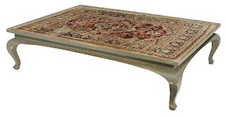 Fine Silk Persian Carpet Set as the