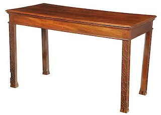 Chippendale Mahogany  Serving Table