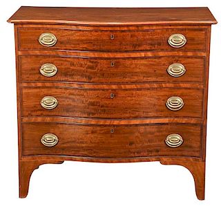 Fine New England Federal Chest