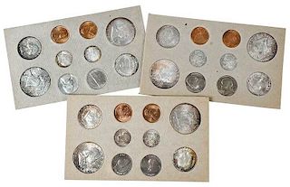 Five U.S. Double Mint Sets