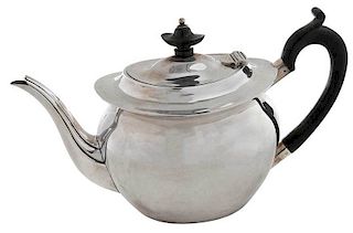 English Silver Teapot