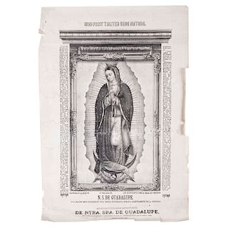 Hernández, S. N. S. de Guadalupe. México: Lit. de Inclán S. 1895. Litografía. Recuerdo de la Coronación de Ntra. Sra. de Guadalupe.