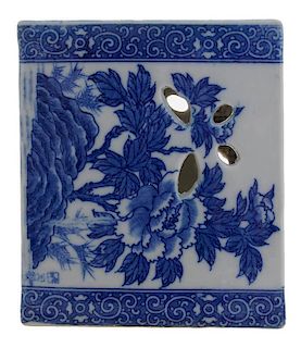 Antique Chinese Blue and White